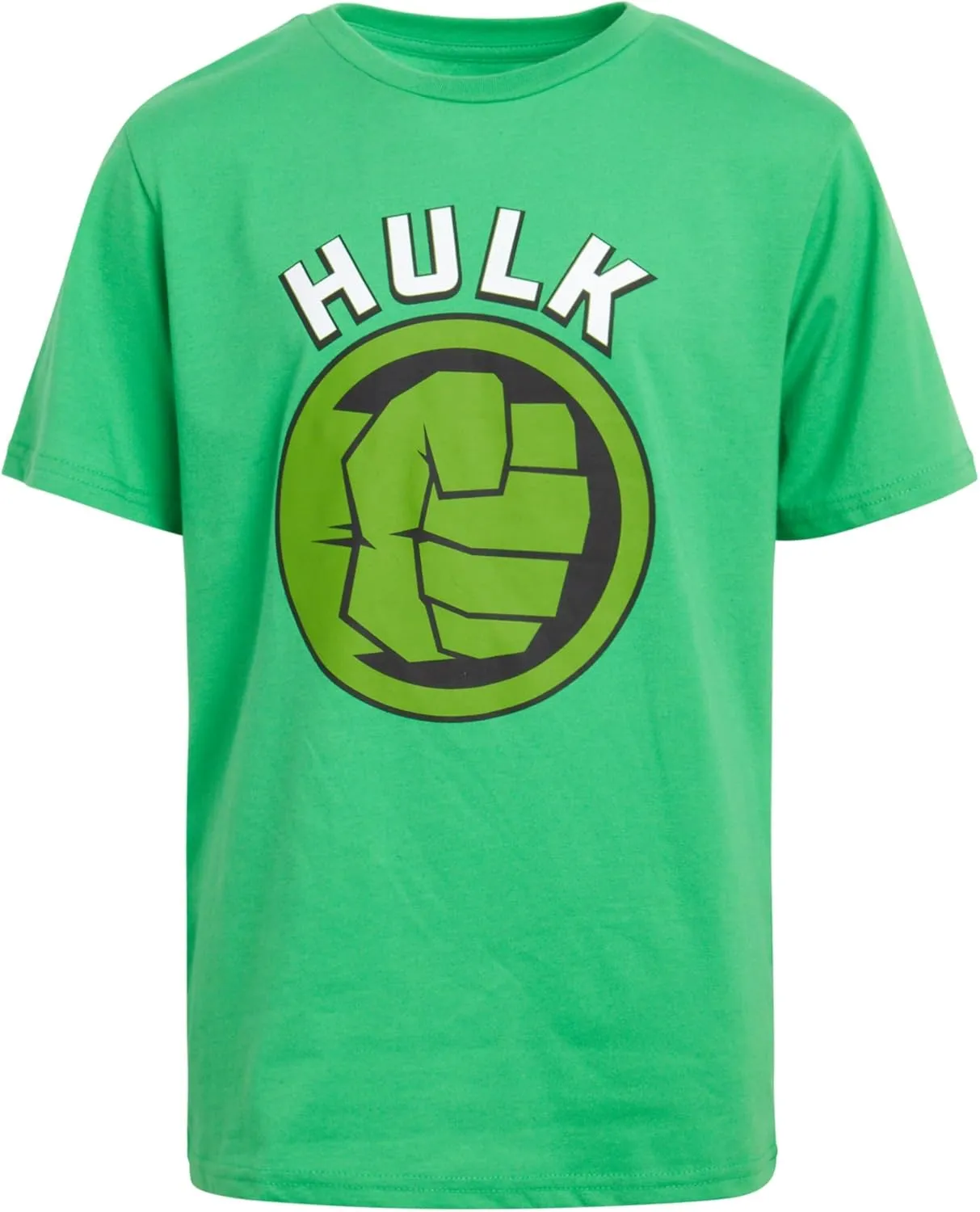 Marvel Avengers Boys Graphic Tees - 5 Pack Spiderman Hulk Captain America Iron Man Thor Short Sleeve Graphic T Shirts (2T-20)