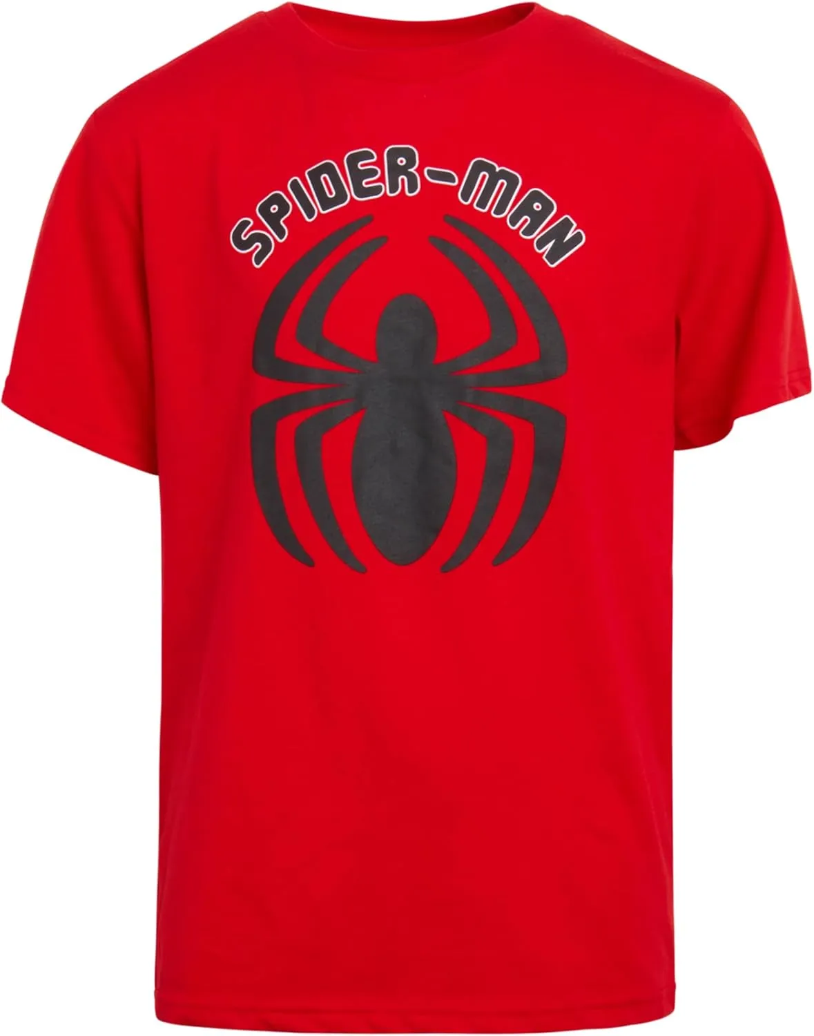 Marvel Avengers Boys Graphic Tees - 5 Pack Spiderman Hulk Captain America Iron Man Thor Short Sleeve Graphic T Shirts (2T-20)