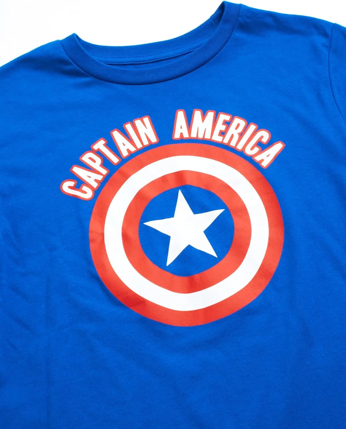 Marvel Avengers Boys Graphic Tees - 5 Pack Spiderman Hulk Captain America Iron Man Thor Short Sleeve Graphic T Shirts (2T-20)
