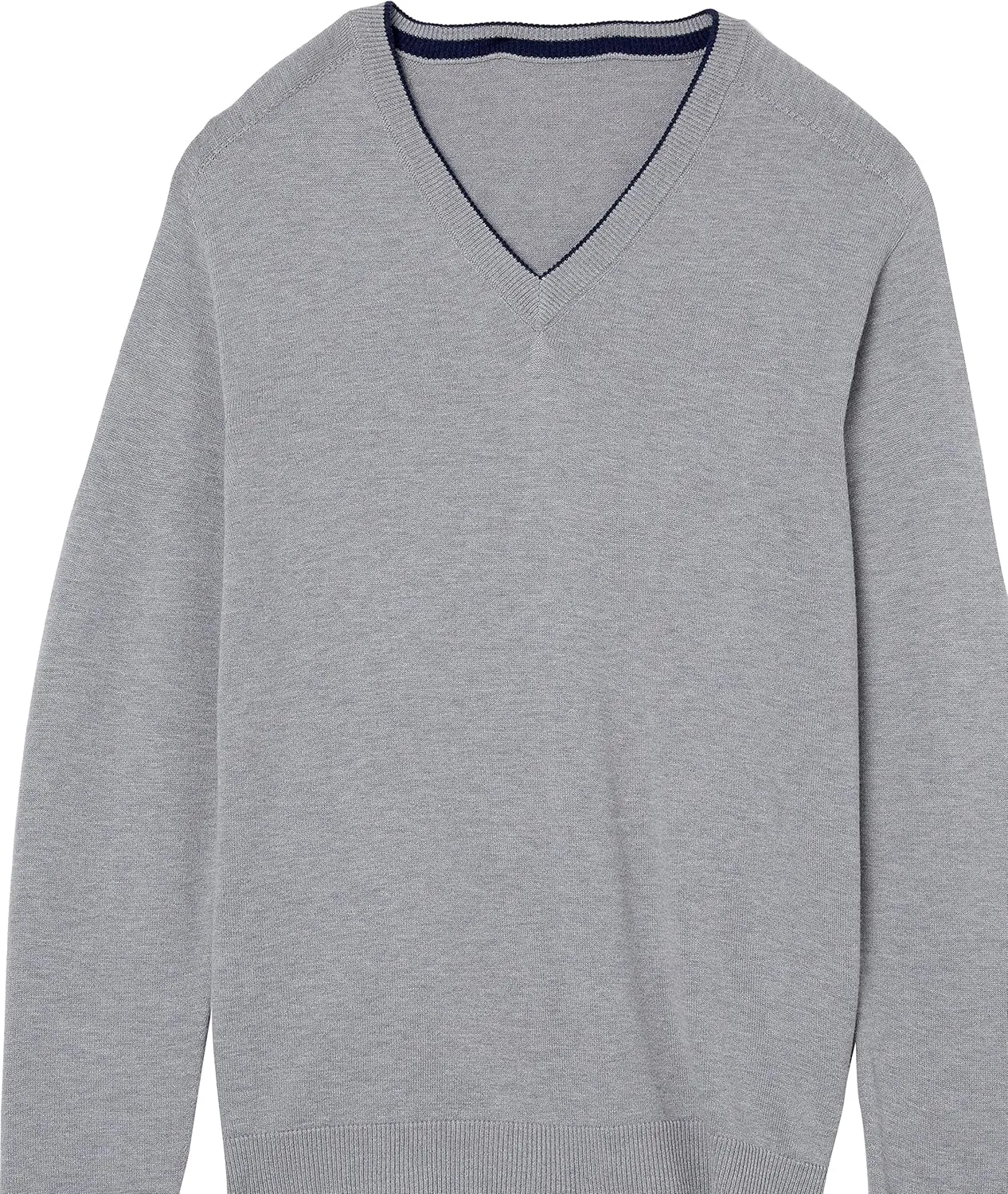 Men's 3D Fine Gauge V-Neck Sweater