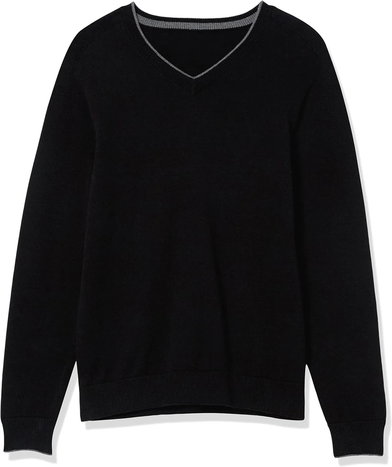 Men's 3D Fine Gauge V-Neck Sweater