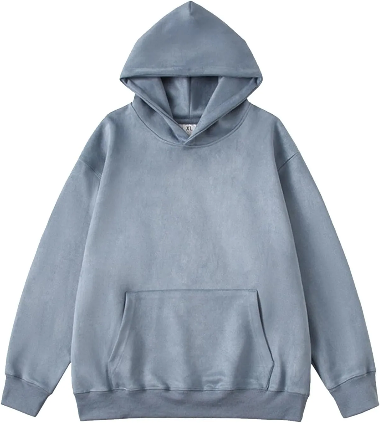 Men's Graphic Hoodies Autumn Suede Hooded Smooth Board Sweater New Large Basic Fashion Hoodies Sweatshirts, M-4XL