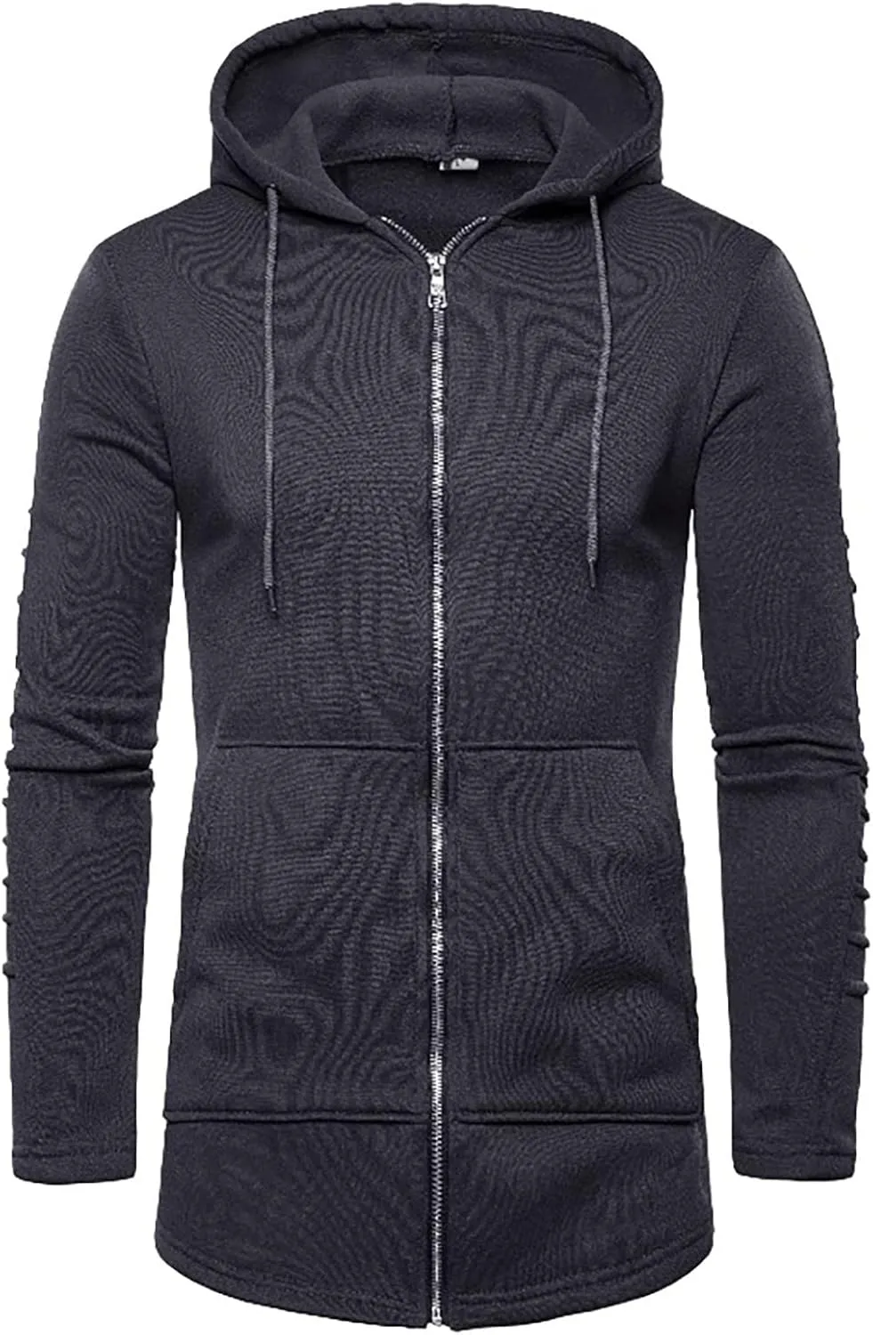 Men's Graphic Hoodies Casual Camouflage Sports Sweatshirt Long Sleeve Zipper Hooded Jacket Coat