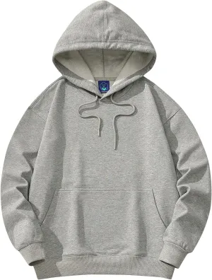 Mens Hoodies Trendy Pullover Hooded Hoodie Men's Version Hoodie