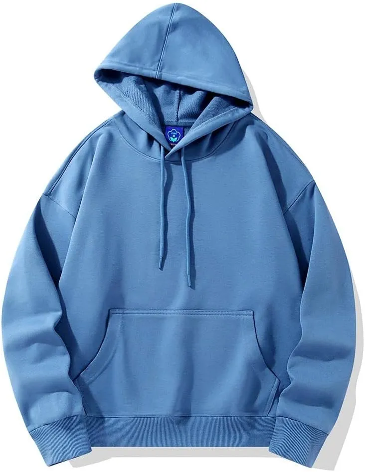 Mens Hoodies Trendy Pullover Hooded Hoodie Men's Version Hoodie