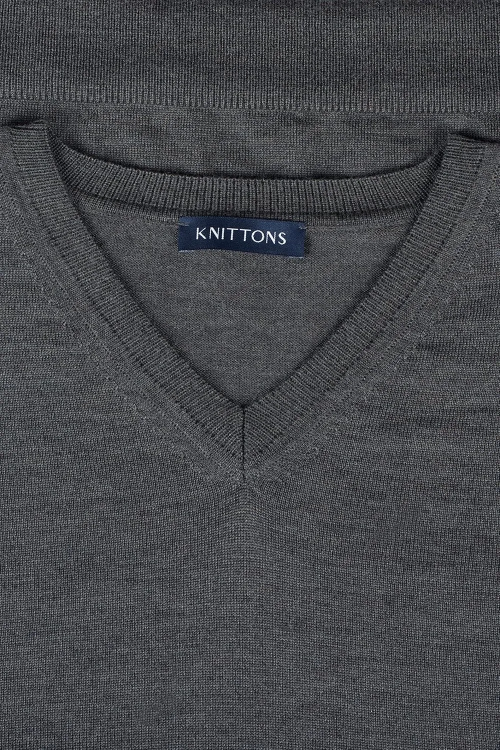 Mens Merino Wool V-Neck Sweater Pullover
