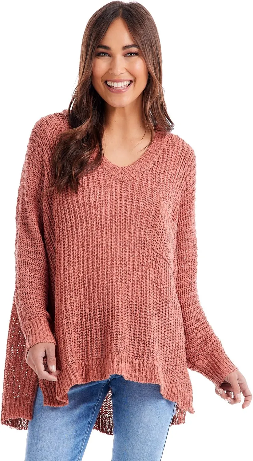 Mud Pie Women's Oscar V-Neck Sweater