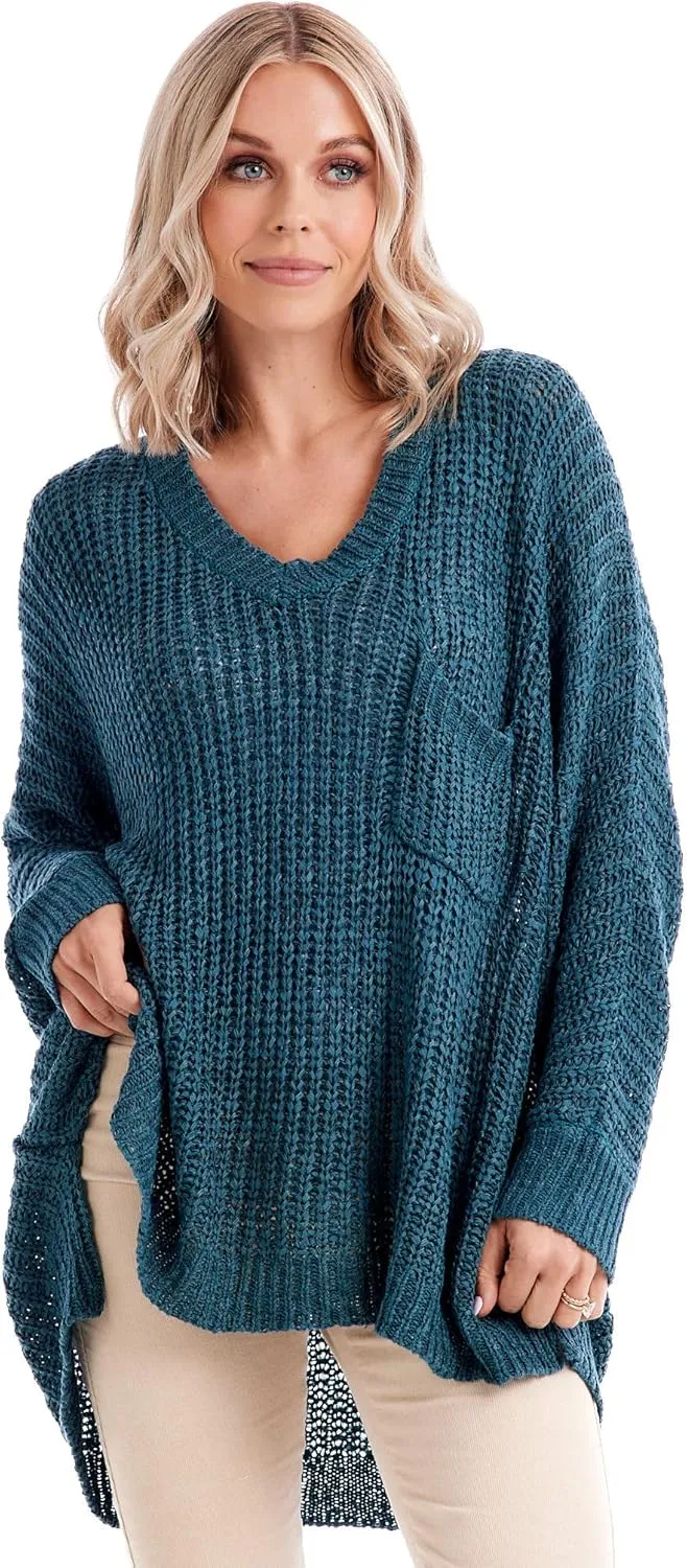 Mud Pie Women's Oscar V-Neck Sweater
