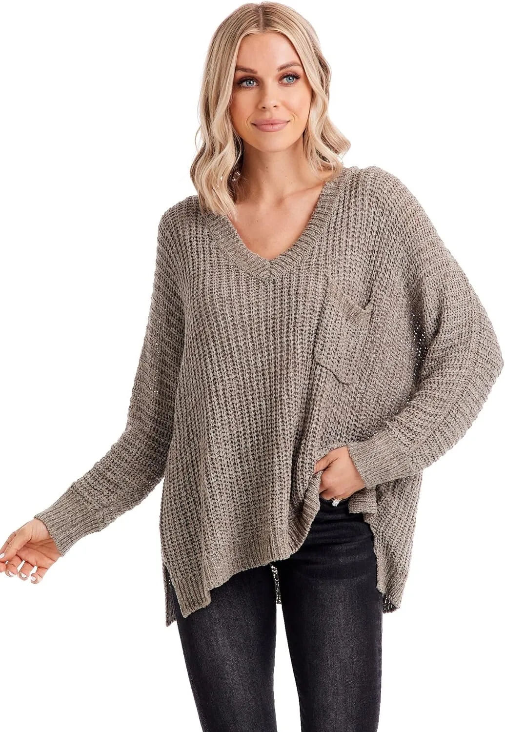 Mud Pie Women's Oscar V-Neck Sweater