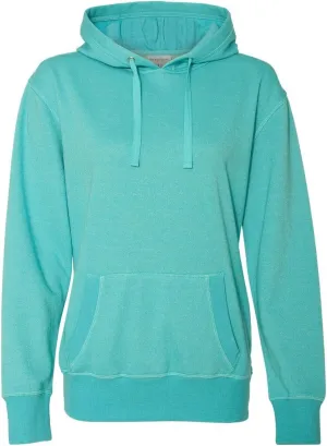 NCAA Womens Ladies glitter french terry hooded sweatshirt
