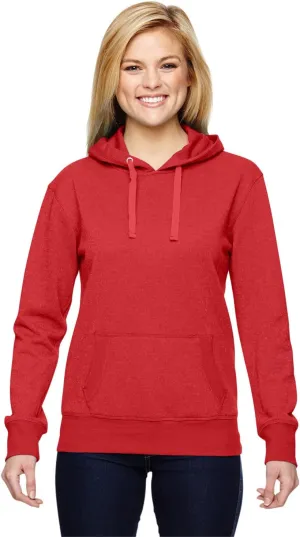NCAA Womens Ladies glitter french terry hooded sweatshirt