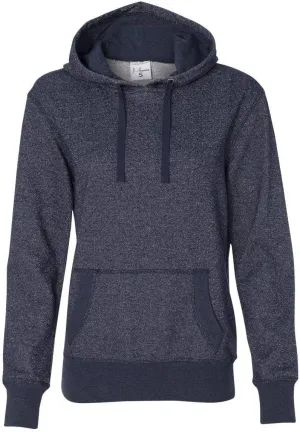 NCAA Womens Ladies glitter french terry hooded sweatshirt