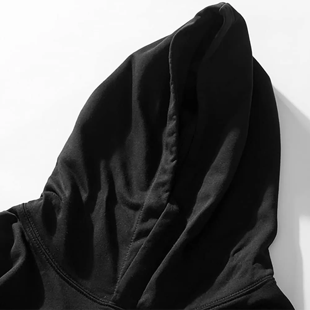 Niepce Inc Streetwear Men's Dragon Embroidered Heavyweight Graphic Hoodies