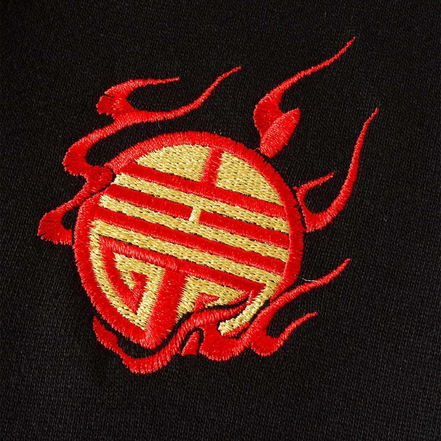 Niepce Inc Streetwear Men's Dragon Embroidered Heavyweight Graphic Hoodies