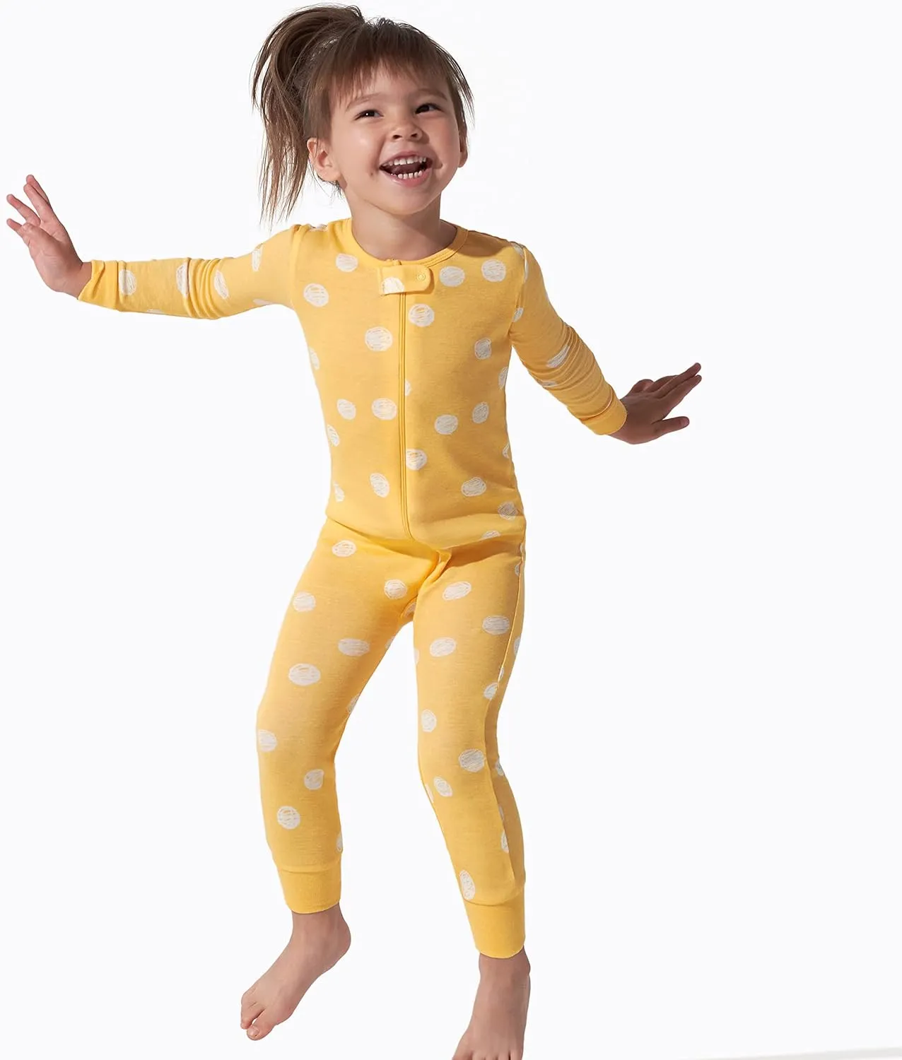 Onesies Brand Baby Girls' 3-Pack Snug Fit One-Piece Cotton Pajamas