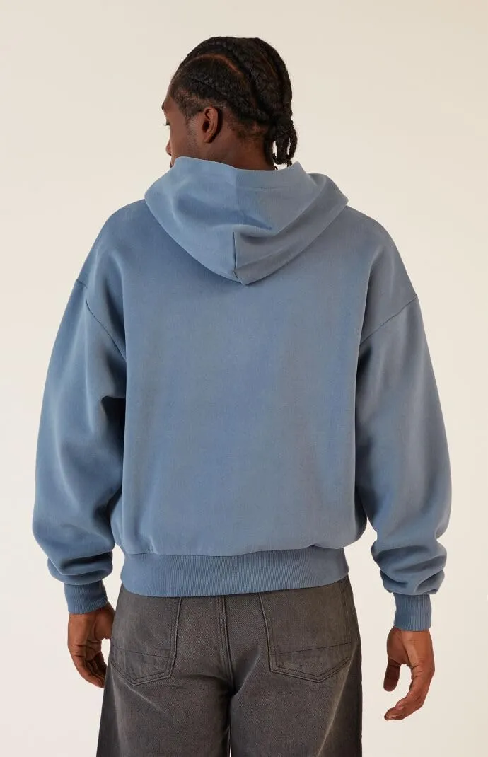 PacSun Men's In The End Puff Graphic Zip Up Hoodie