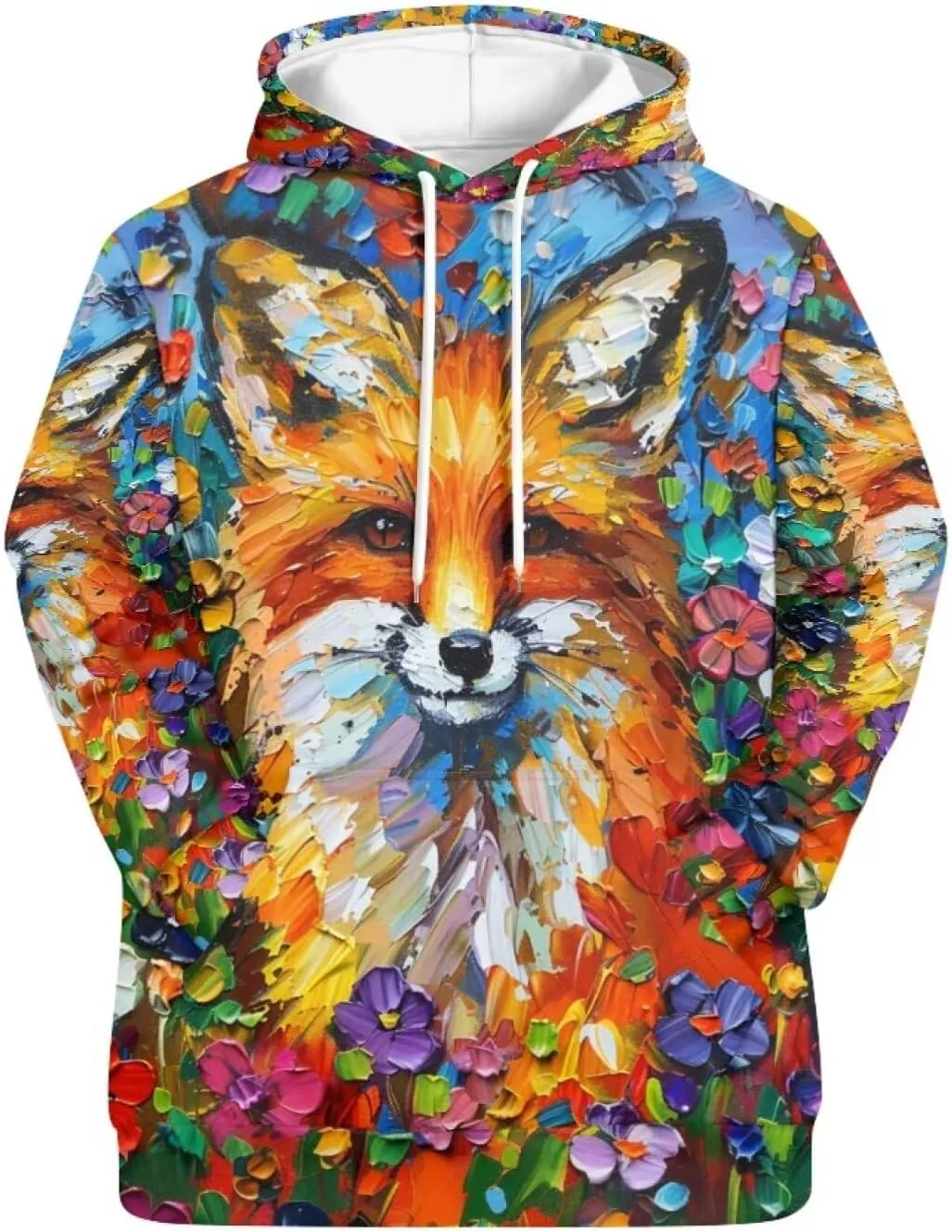 PinUp Angel Women Pullover Hoodie Cute Oil Painting Graphic Clothes Oversized Sweatshirt Jacket Streetwear Tops