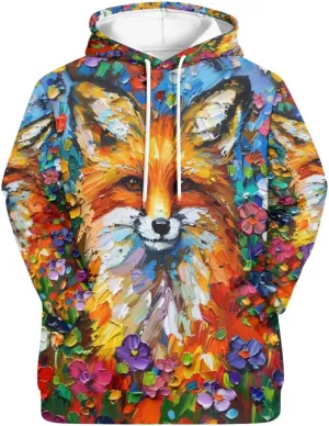 PinUp Angel Women Pullover Hoodie Cute Oil Painting Graphic Clothes Oversized Sweatshirt Jacket Streetwear Tops