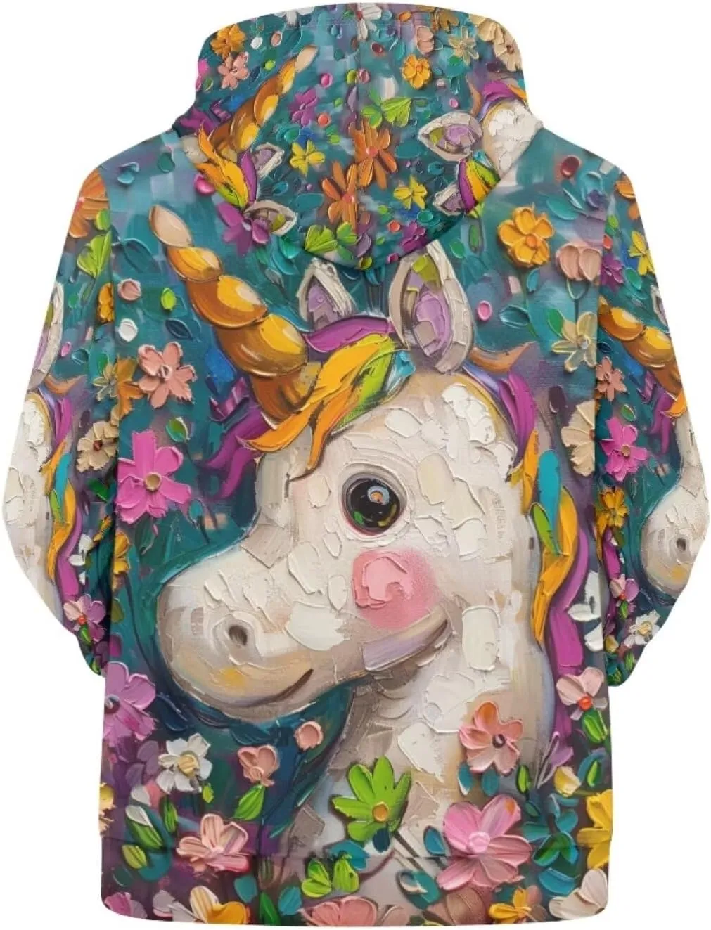 PinUp Angel Women Pullover Hoodie Cute Oil Painting Graphic Clothes Oversized Sweatshirt Jacket Streetwear Tops