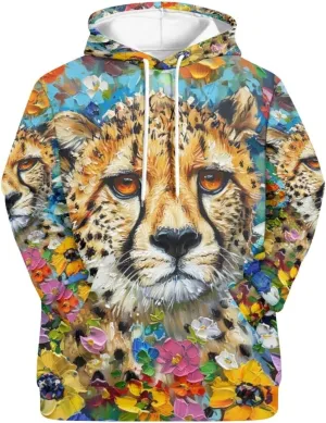 PinUp Angel Women Pullover Hoodie Cute Oil Painting Graphic Clothes Oversized Sweatshirt Jacket Streetwear Tops