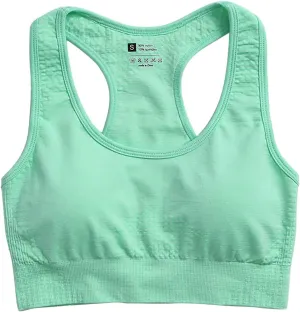 Plus Size Sports Bra Woman All Season Solid Color Tight Height Elasticity Yoga Bra Padded Yoga Bras for Women