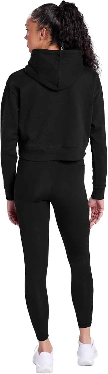 Popfunk Tanned and Tipsy Women's Cropped Hoodie Pullover Sweatshirt
