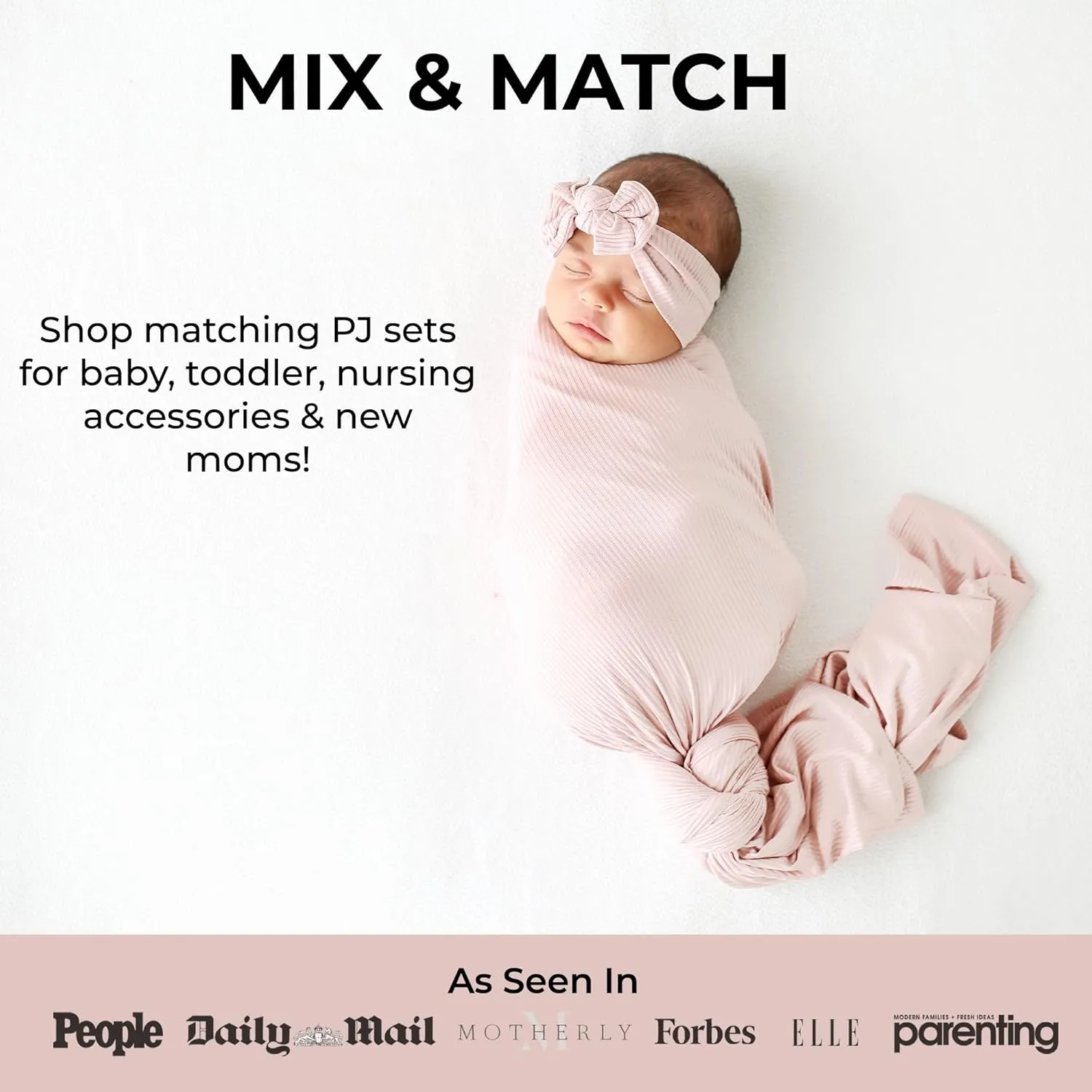 Posh Peanut Footie Pajamas for Baby Girls – Sleepers in Viscose from Bamboo with 2-Way Zipper & Ruffle Trim