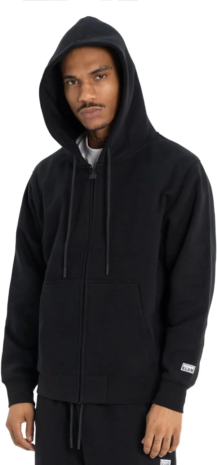 Pro Club Men's Heavyweight Basic Zip-Up Hoodie