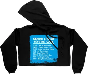 Programmer Women's Cropped Fleece Hoodie - Cropped Hoodie for Women - Hooded Sweatshirt