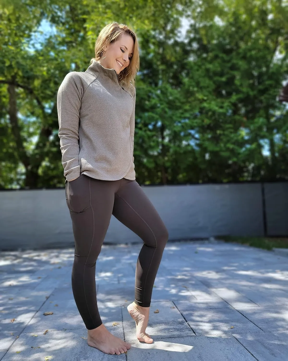 RBX Active High Waisted Squat Proof Workout Yoga Leggings with Pockets for Women