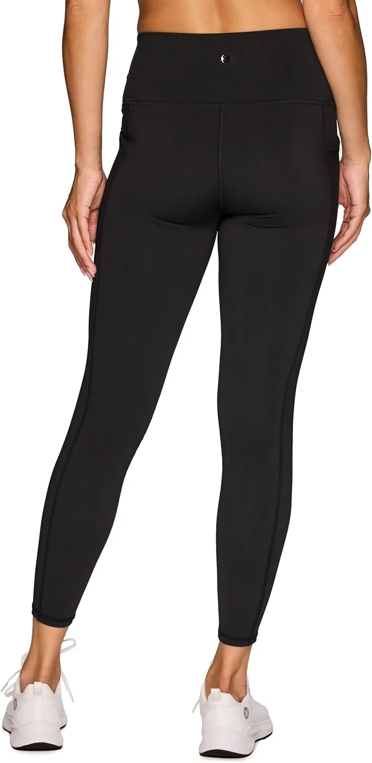 RBX Active High Waisted Squat Proof Workout Yoga Leggings with Pockets for Women