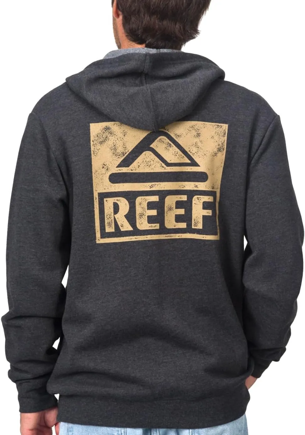 REEF Mens Zip Up Hoodie