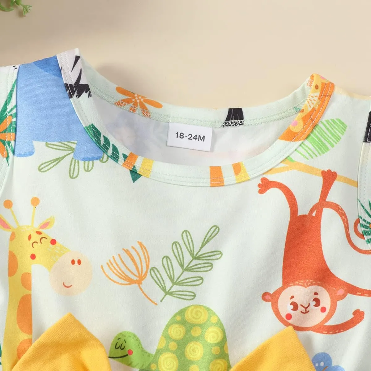 RETSUGO Little Girl A-Line Dresses Bowknot Dress for Baby Girls Casual Toddler Girl Dresses for Party Girl Dress 1-8 Years
