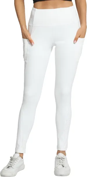 Rrosseyz Womens High Waisted Athletic Legging Pants -Tummy Control Workout Running Yoga Leggings