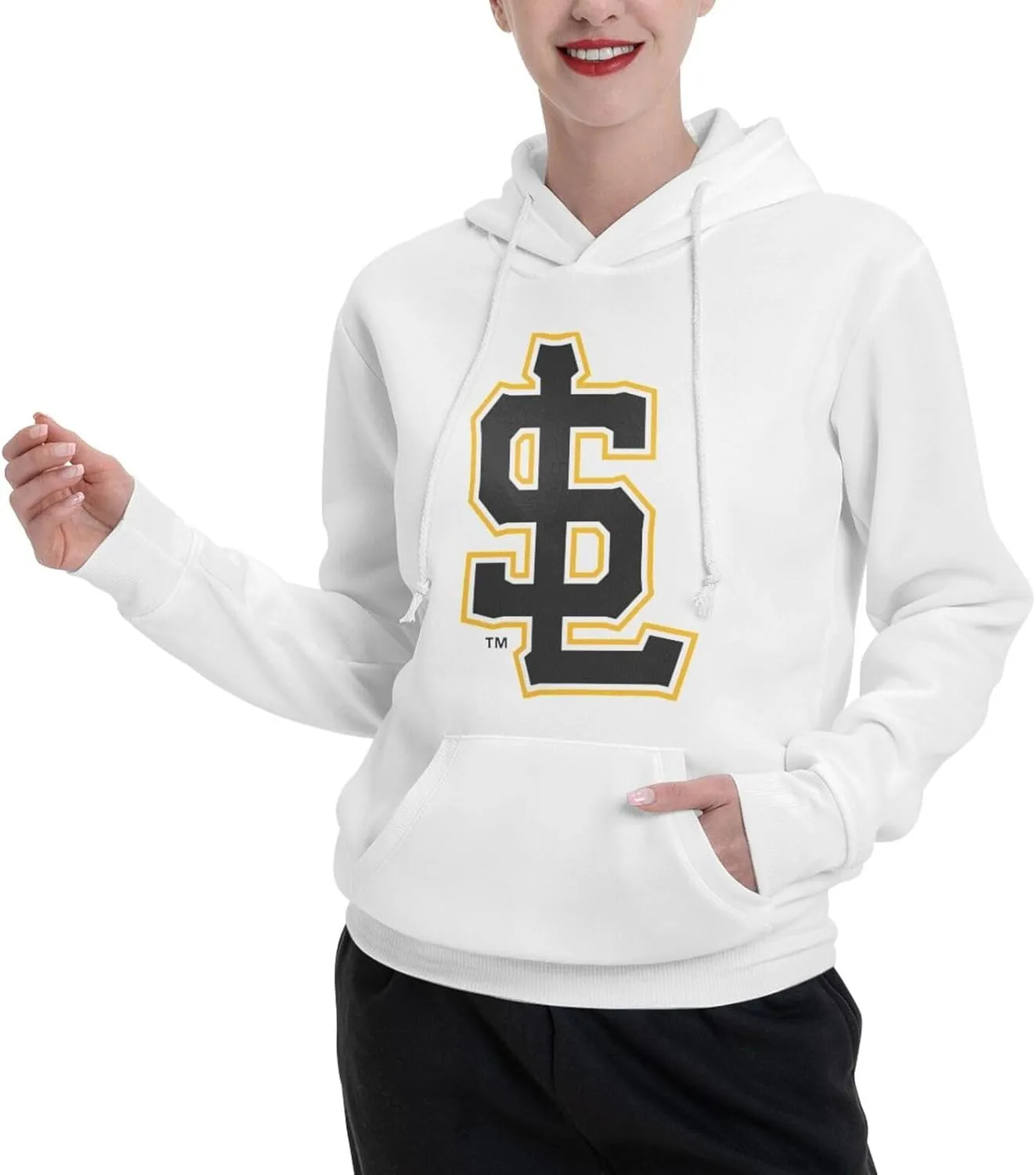 Salt Lake Bees Hoodie Unisex-Adult Fleece Hoodie Sweatshirt