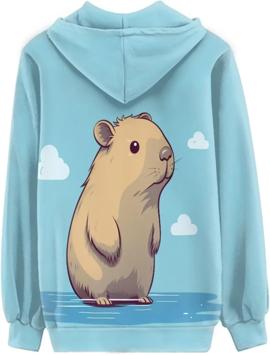 Showudesigns XS-5XL Zip Up Hoodie for Women Sweatshirt Pullover