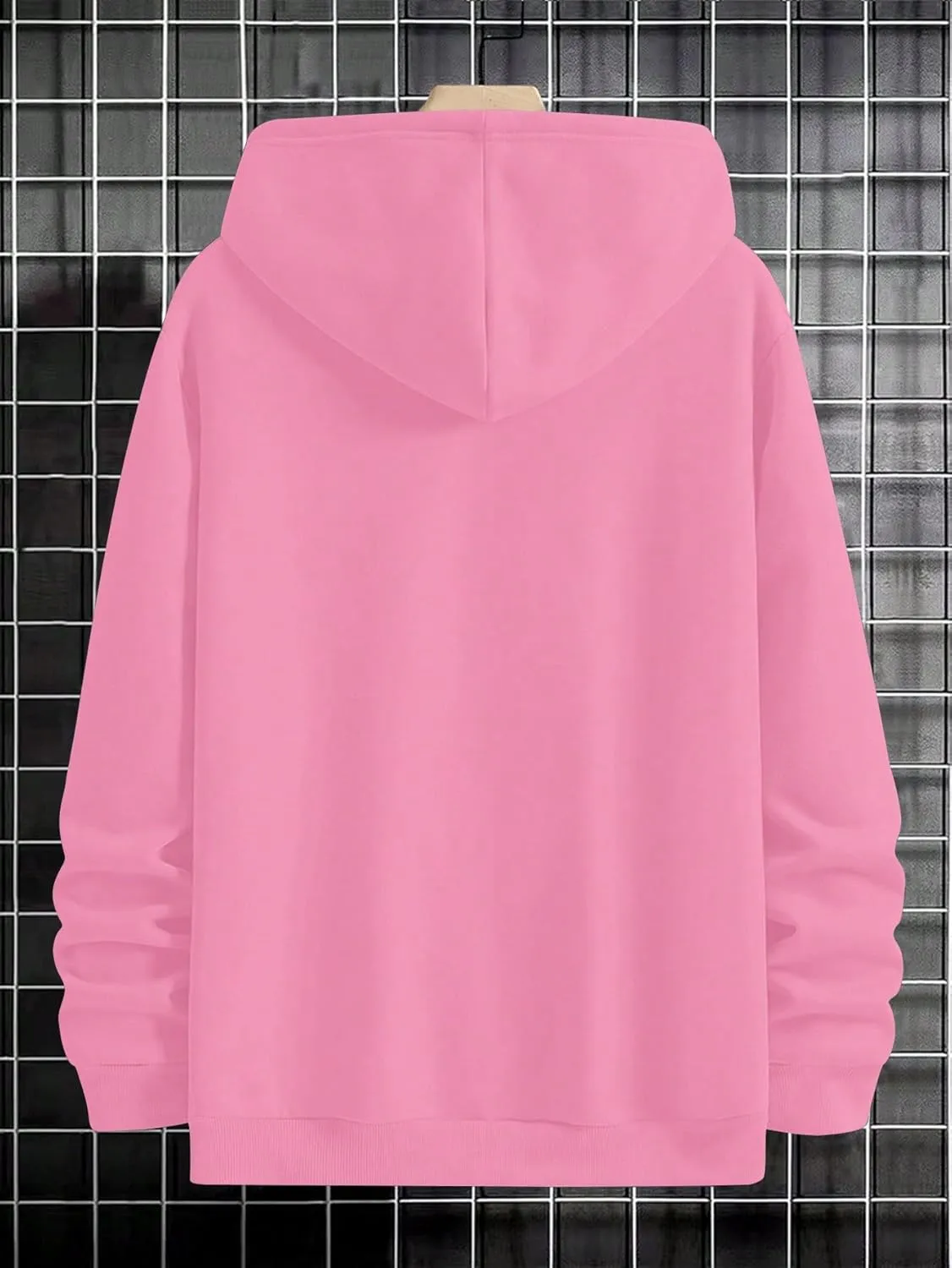 SOLY HUX Men's Floral Graphic Hoodies Drawstring Sweatshirt Long Sleeve Casual Pullover Tops