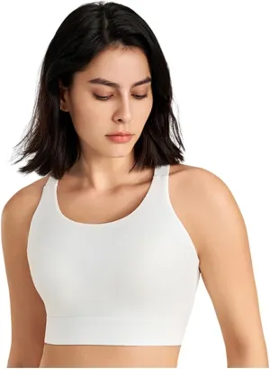 Sports Bras for Women Crisscross Back High Support Bralette Stretch Comfort Quick Dry Workout Yoga Gym Fitness Bras
