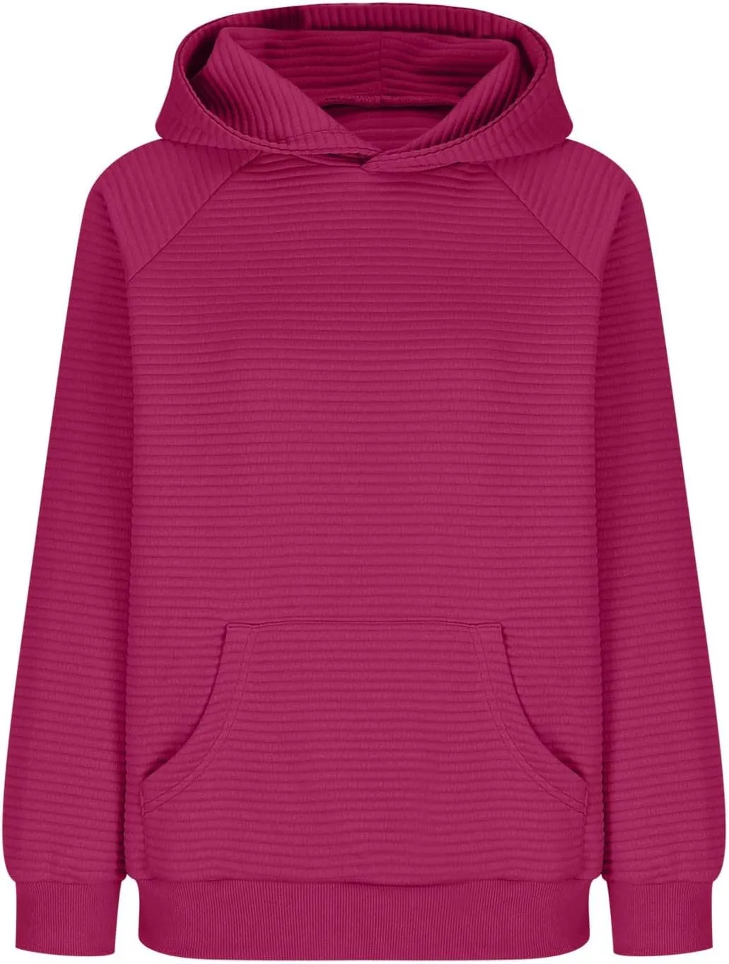 Sweatshirt for Women Long Sleeve Casual Loose Sweater Trendy Fleece Pullover Top with Pocket 2024 Fall Clothes