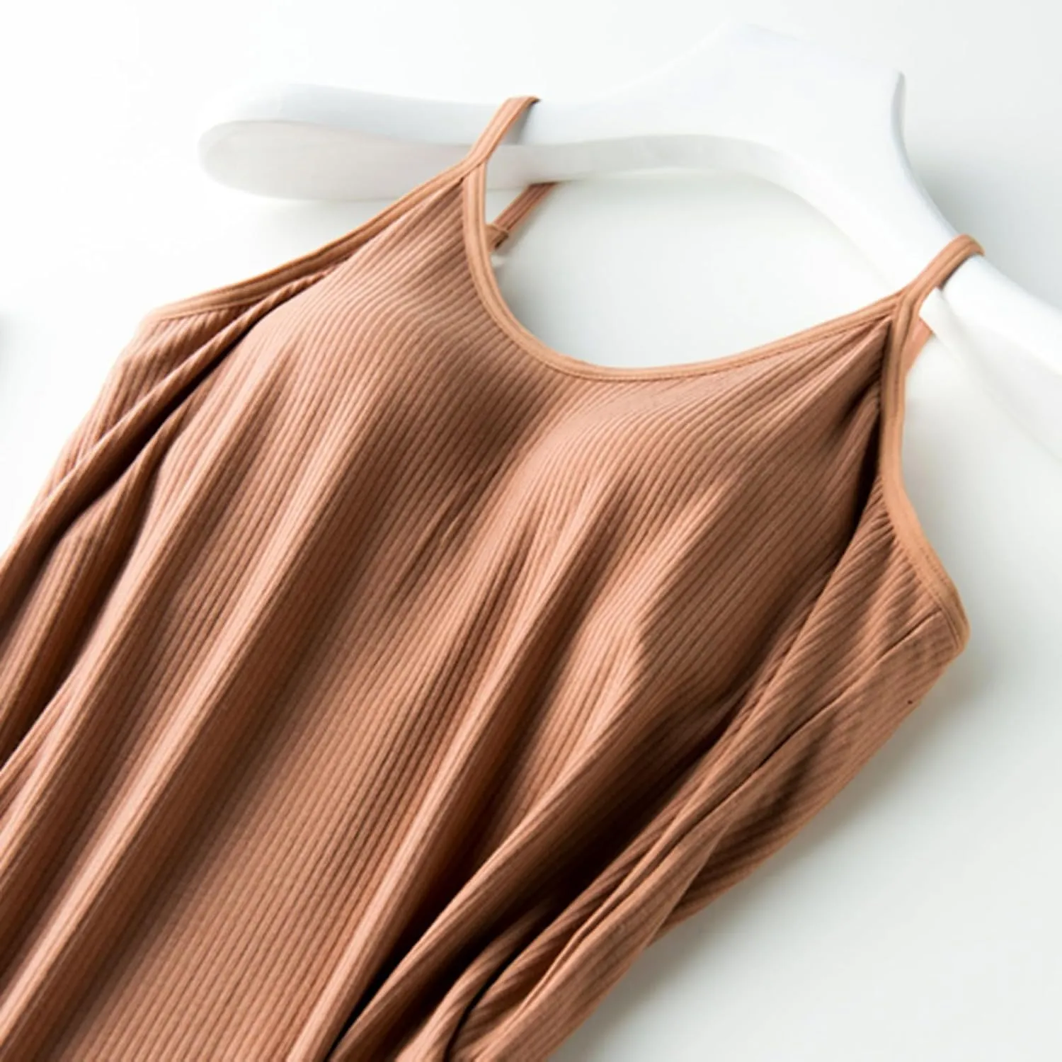 Tank Tops for Women Thread with Chest Pad Without Wearing Bra One Tank Top Camisole Tops for Women Women's Tank