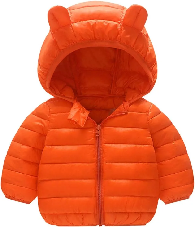 Toddler Boys Girls Winter Down Jacket Outerwear Coats Snowsuit Parka Windproof Overcoat Outerwear Jacket
