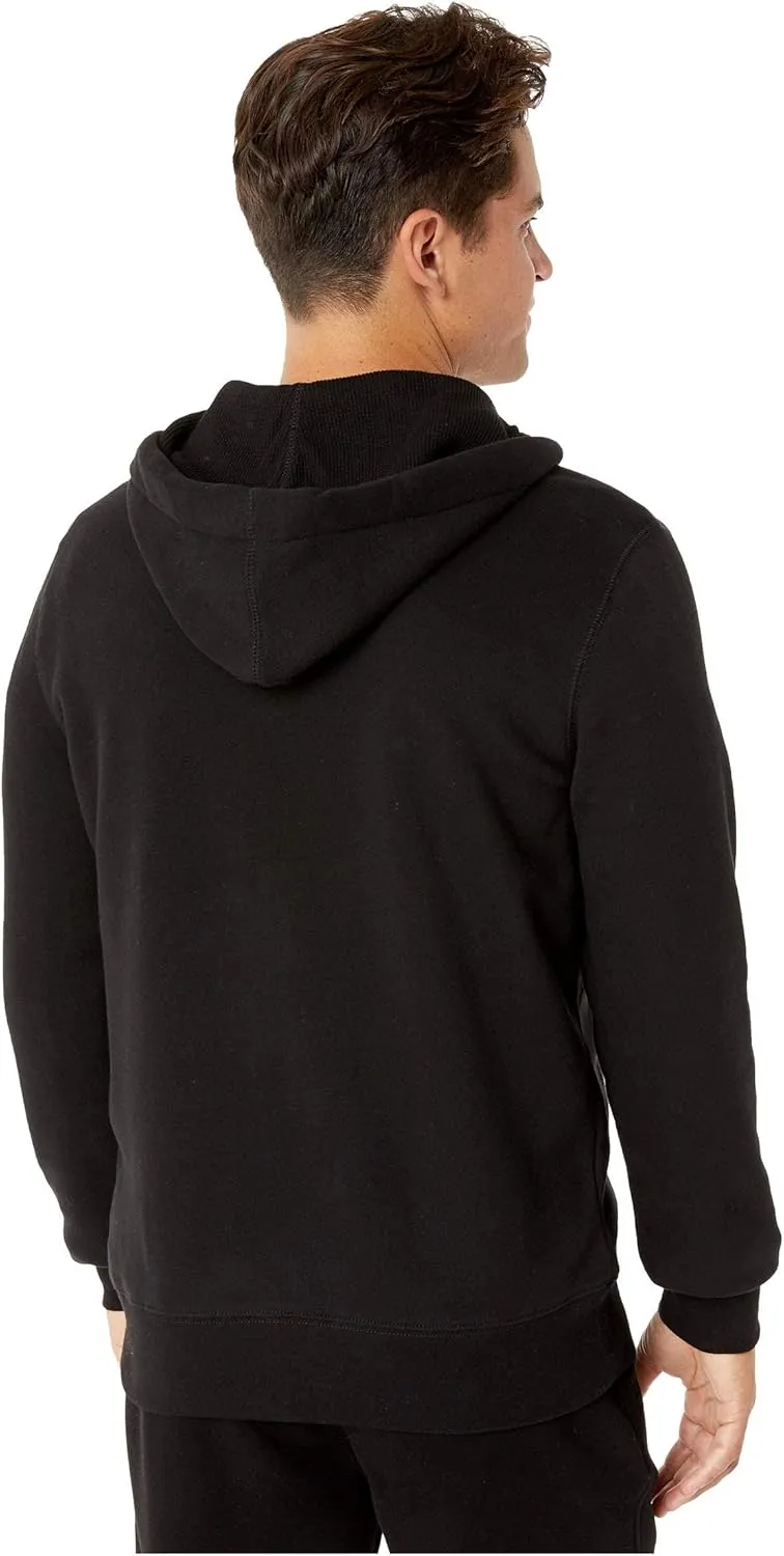 Tommy Hilfiger Men's Long Sleeve Fleece Zip Up Hoodie Sweatshirt