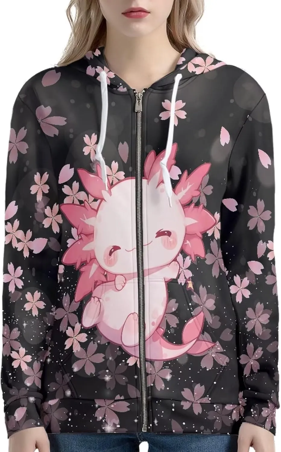 Upetstory Womens Zip Up Hoodie Jacket Fashion Sweatshirts