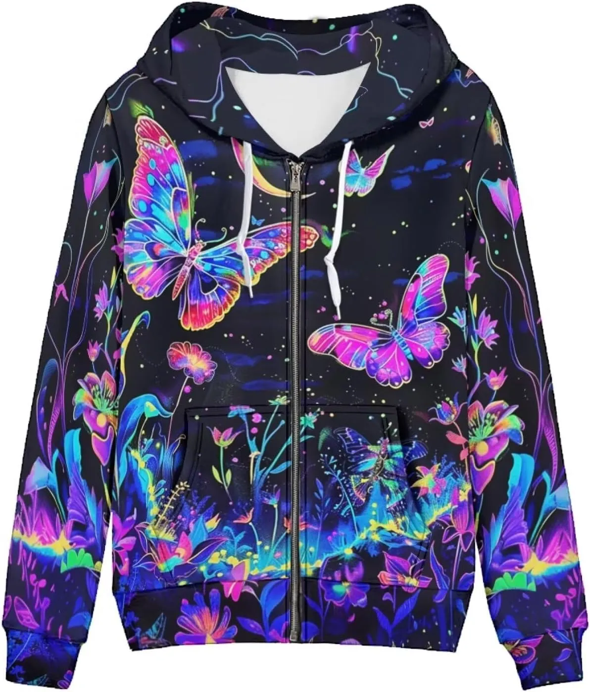Upetstory Womens Zip Up Hoodie Jacket Fashion Sweatshirts