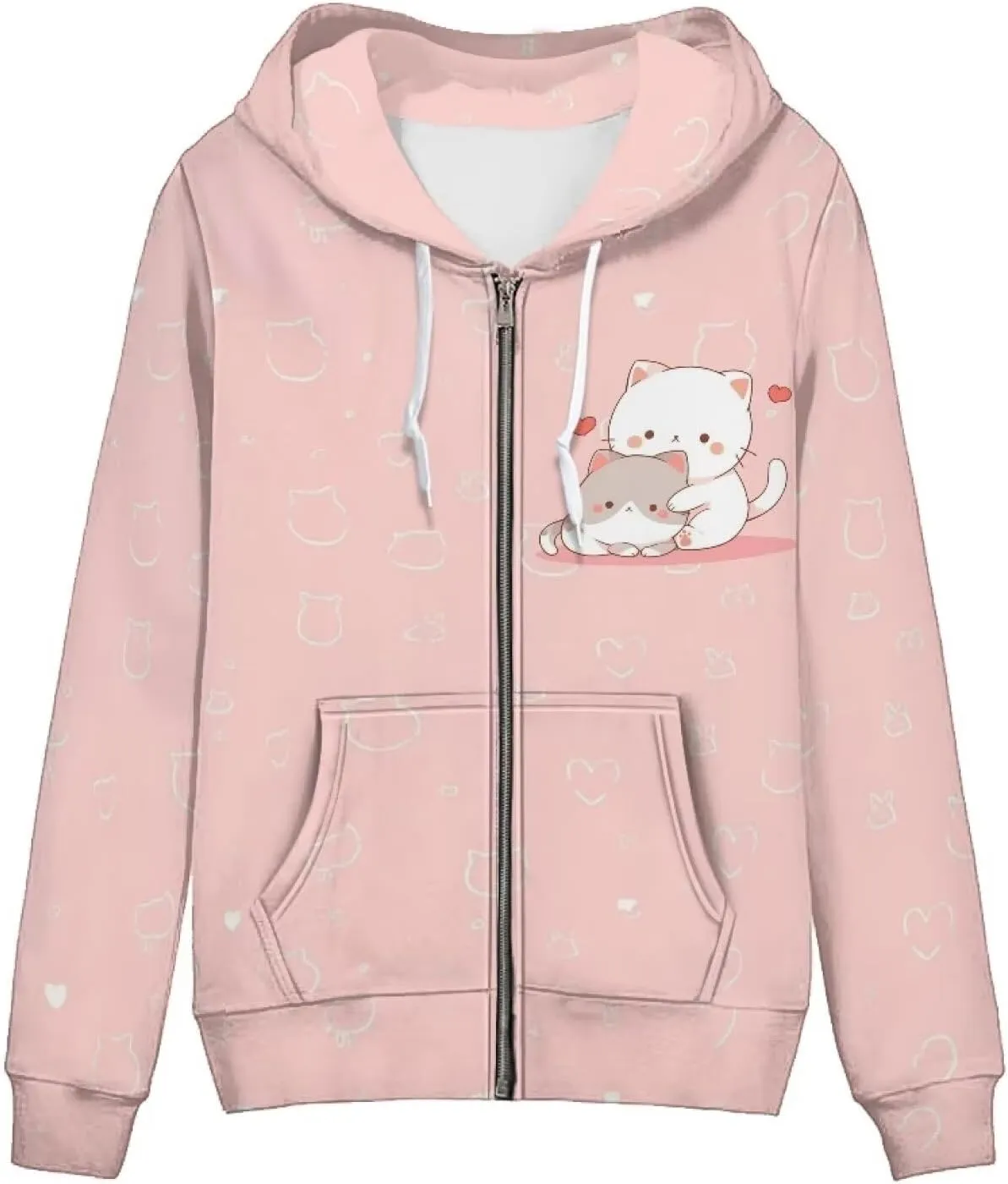 Upetstory Womens Zip Up Hoodie Jacket Fashion Sweatshirts