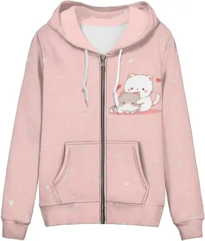 Upetstory Womens Zip Up Hoodie Jacket Fashion Sweatshirts
