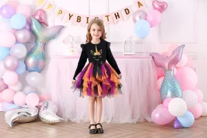 VIKITA Girls Dresses Winter Long Sleeve Party Gifts for Girls 3-7 Years