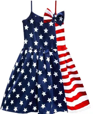 VIKITA Summer Girls Dresses Short Sleeve Casual Toddler Girl Clothes Schoold Outfits for Kids