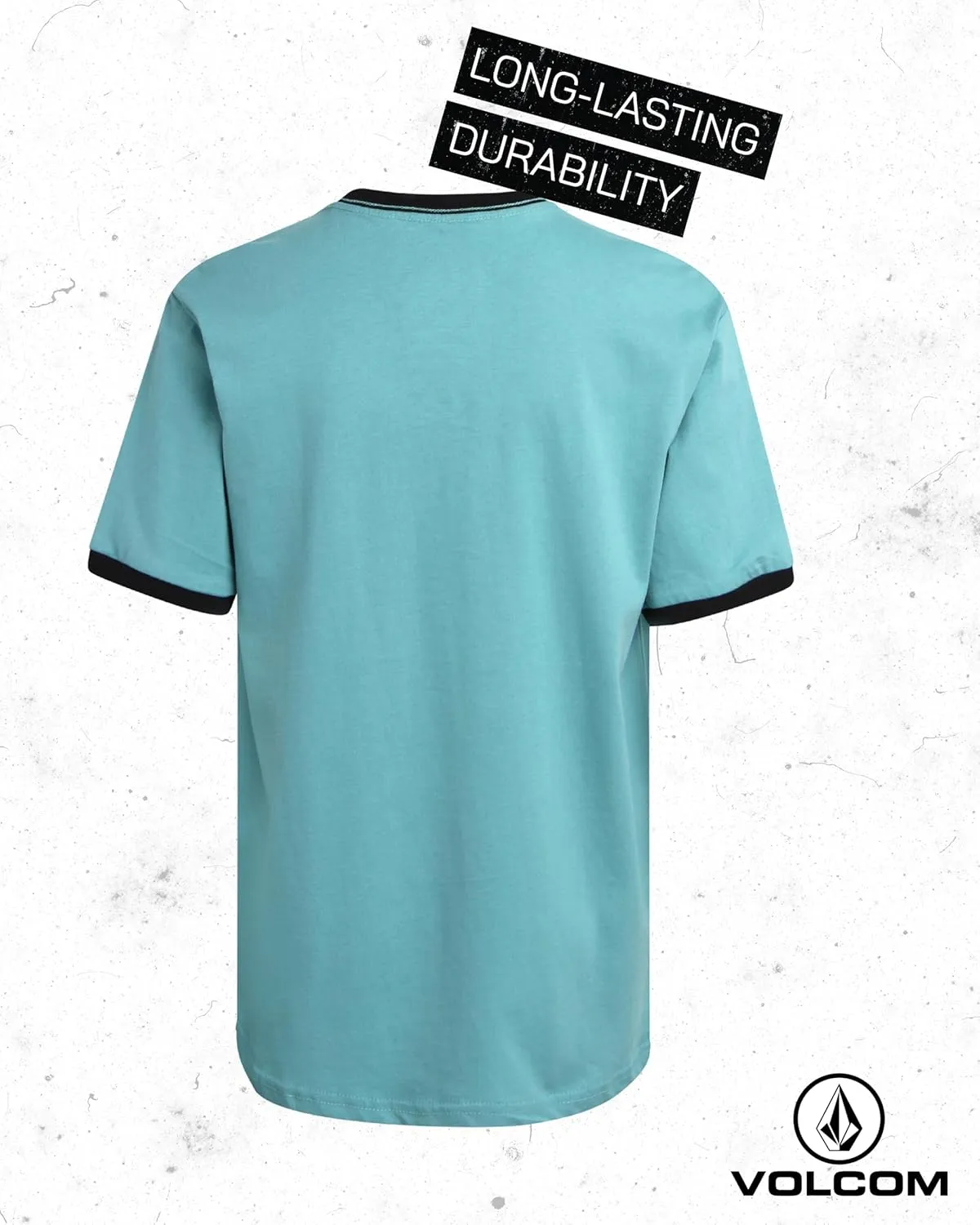 Volcom Boys T Shirt - Cotton Blend Short Sleeve Graphic Tees Casual Graphic T Shirts - Cool Shirts for Boys (Size 8-16)