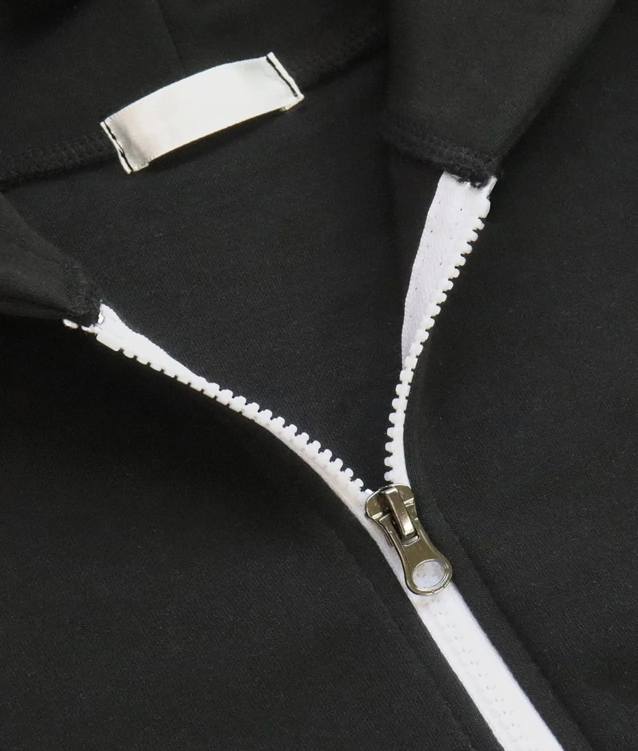 Women's Cropped Zip Up Hoodie Long Sleeve Sweatshirt Jacket